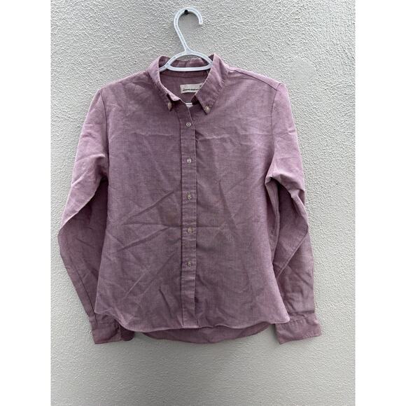 Womens Jason Maxwell Shirt Size 14 Pink Long Sleeve Button Up - Picture 1 of 11